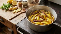 Das Kochen von Zitronenschale, Zimt und Ingwer: Warum wird es so empfohlen und was sind die Vorteile?