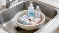 Wie man stark verschmutzte Küchentücher wäscht