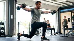 Die 5 besten Übungen mit Hanteln für Gesäß und Schultern