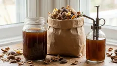 Werfen Sie Zwiebelschalen weg? So können Sie sie anstelle von teuren Haushaltschemikalien verwenden.