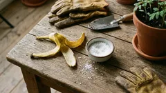 Eine Bananenschale und eine Prise Salz: Ein Trick, der selbst erfahrene Gärtner überraschen wird.